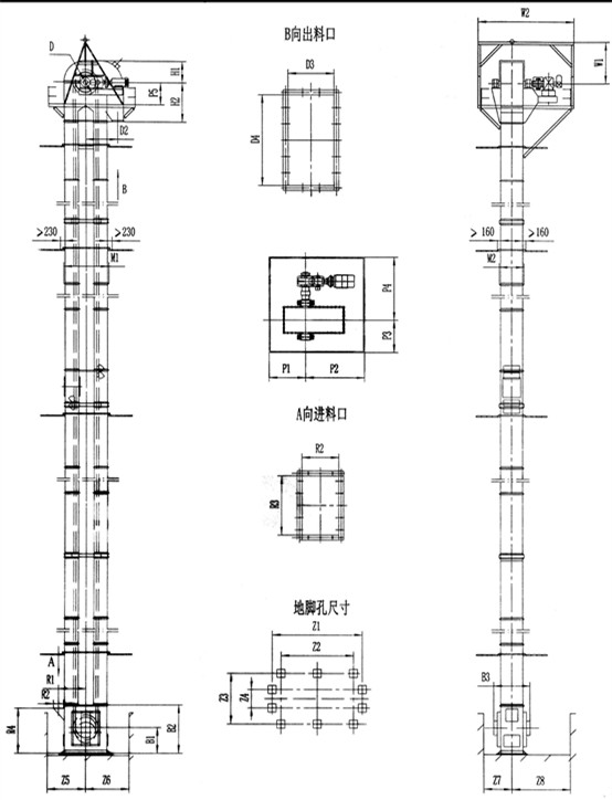 耐高溫斗式提升機(jī)